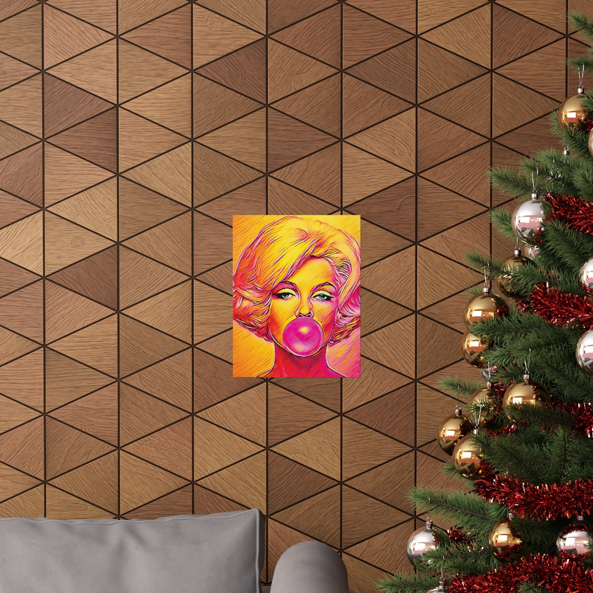 Marilyn Monroe Painting Premium Matte Poster | Icon Art | Marilyn Monroe Picture