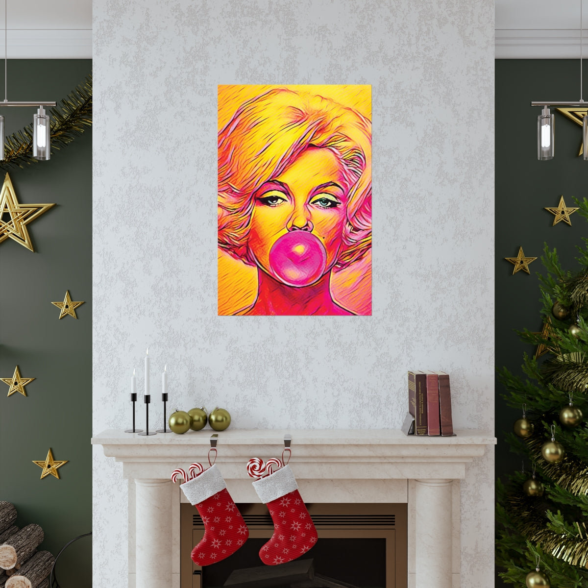 Marilyn Monroe Painting Premium Matte Poster | Icon Art | Marilyn Monroe Picture
