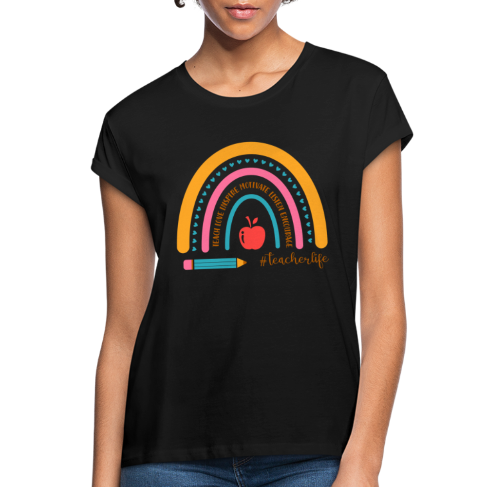 Women's Relaxed Fit T-Shirt - black