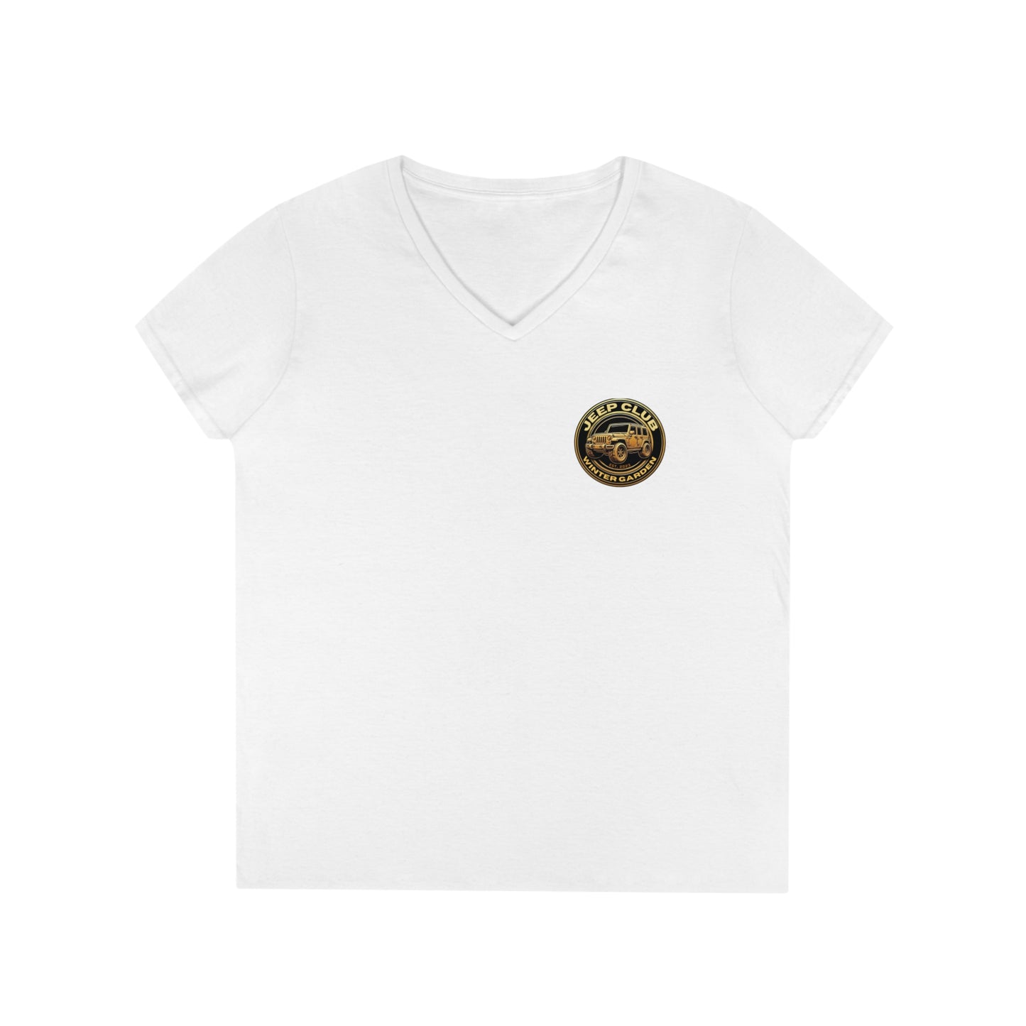 JCWG Logo Ladies' V-Neck T-Shirt