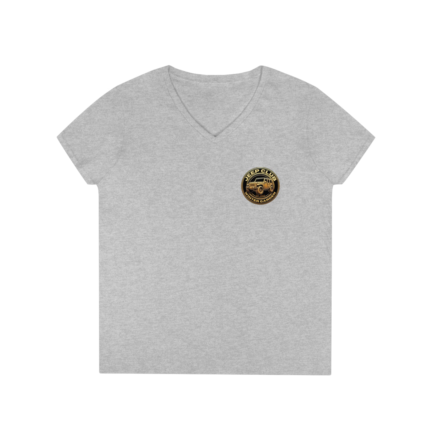 JCWG Logo Ladies' V-Neck T-Shirt