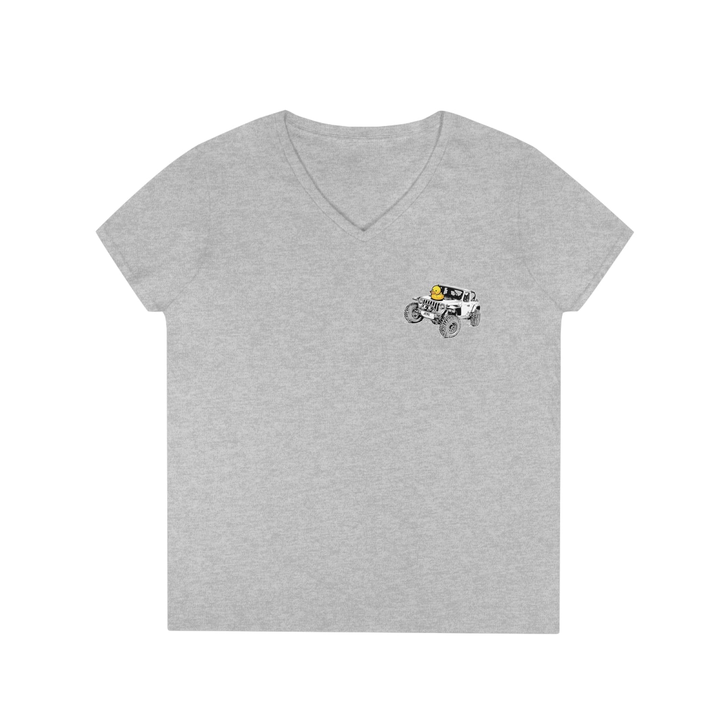 No One Gives a Duck Like JCWG - Ladies' V-Neck