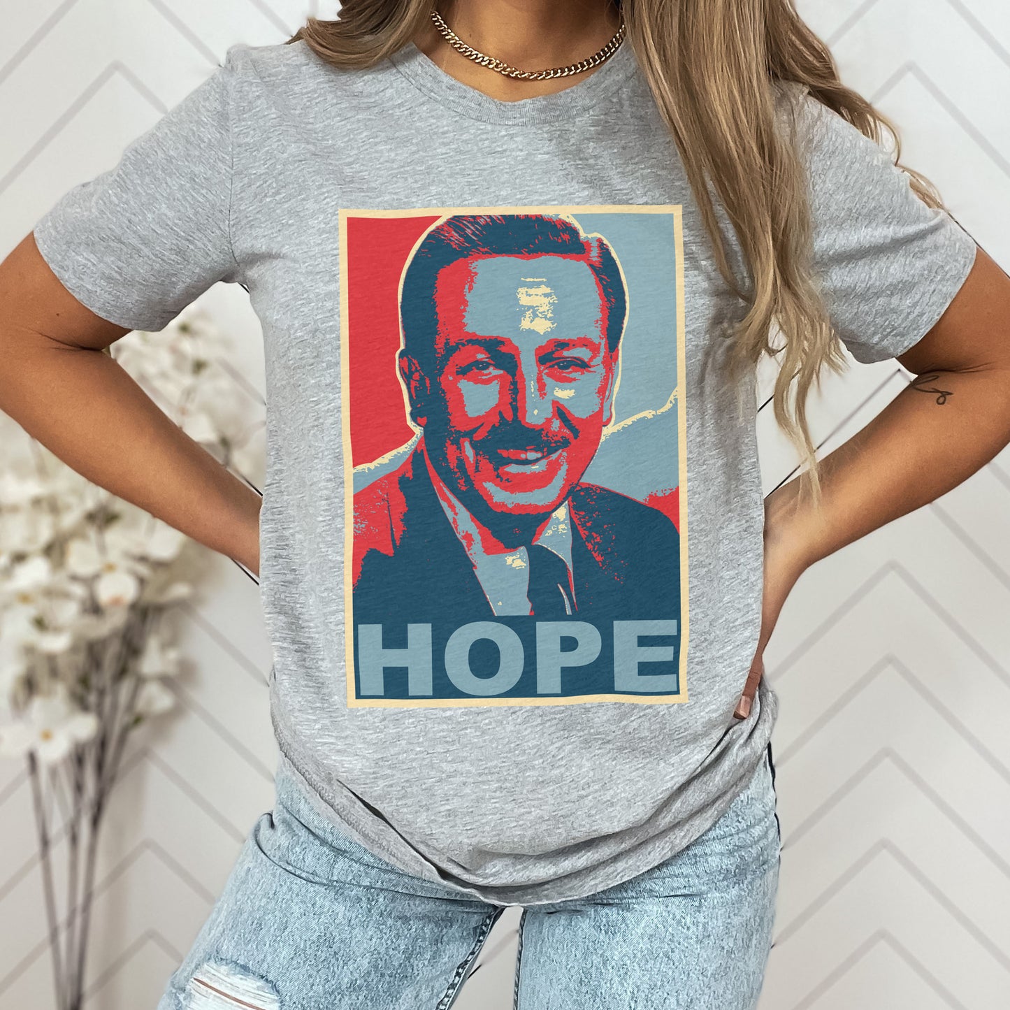 Walt Disney Shirt | Inspirational Shirt | Hope Poster | Disney Vacation Shirt | Disney World Shirts | Disneyland Shirt | Disney Florida