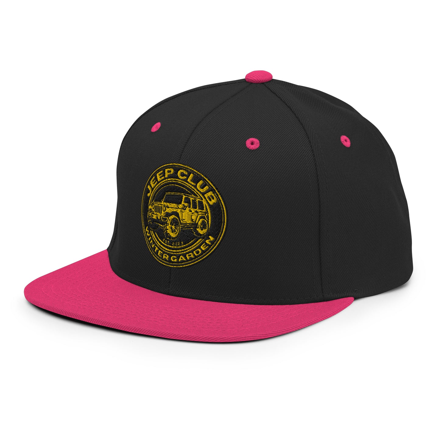 JCWG Embroidered Logo Snapback Hat