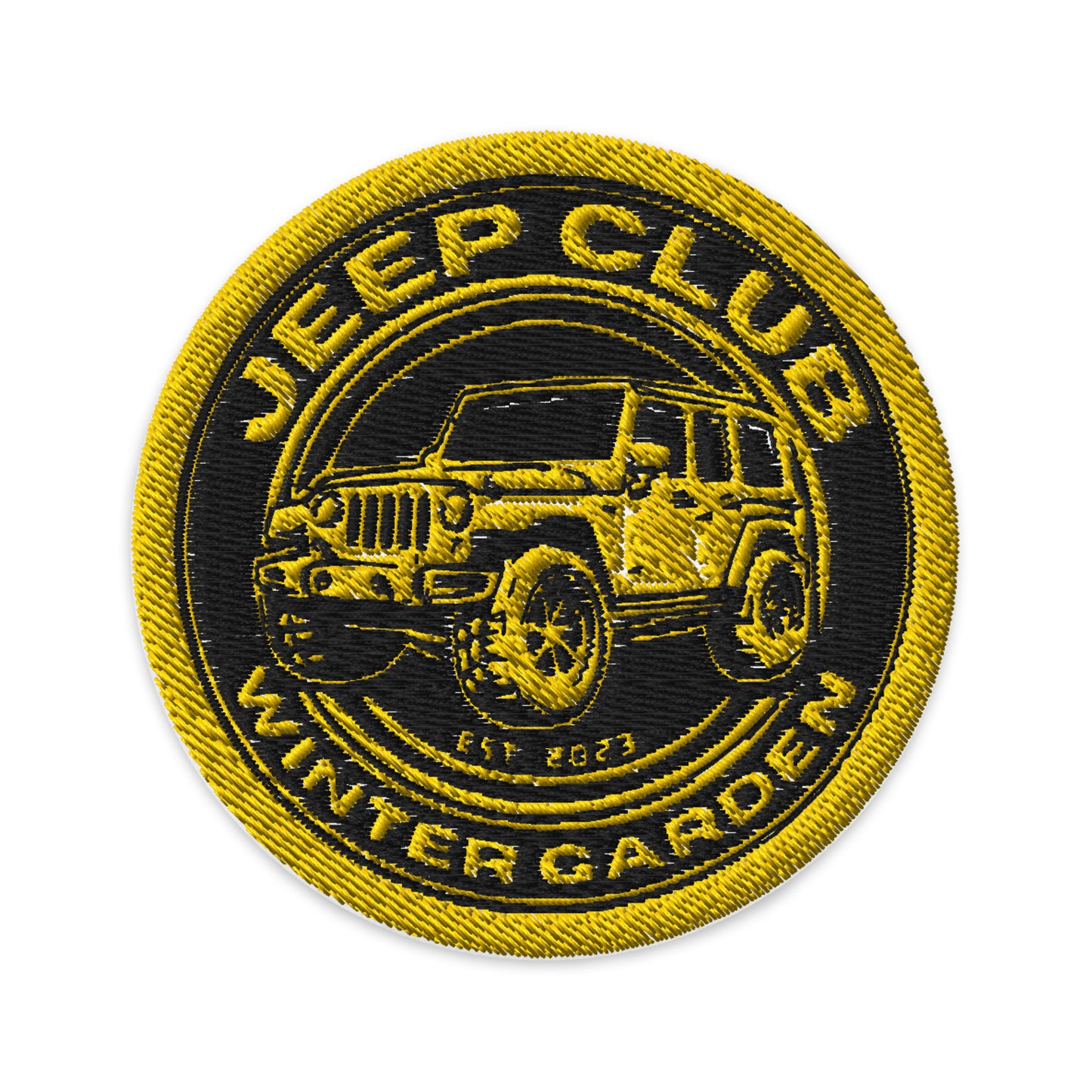 JCWG Logo Embroidered Iron-on / Sew-on Patches