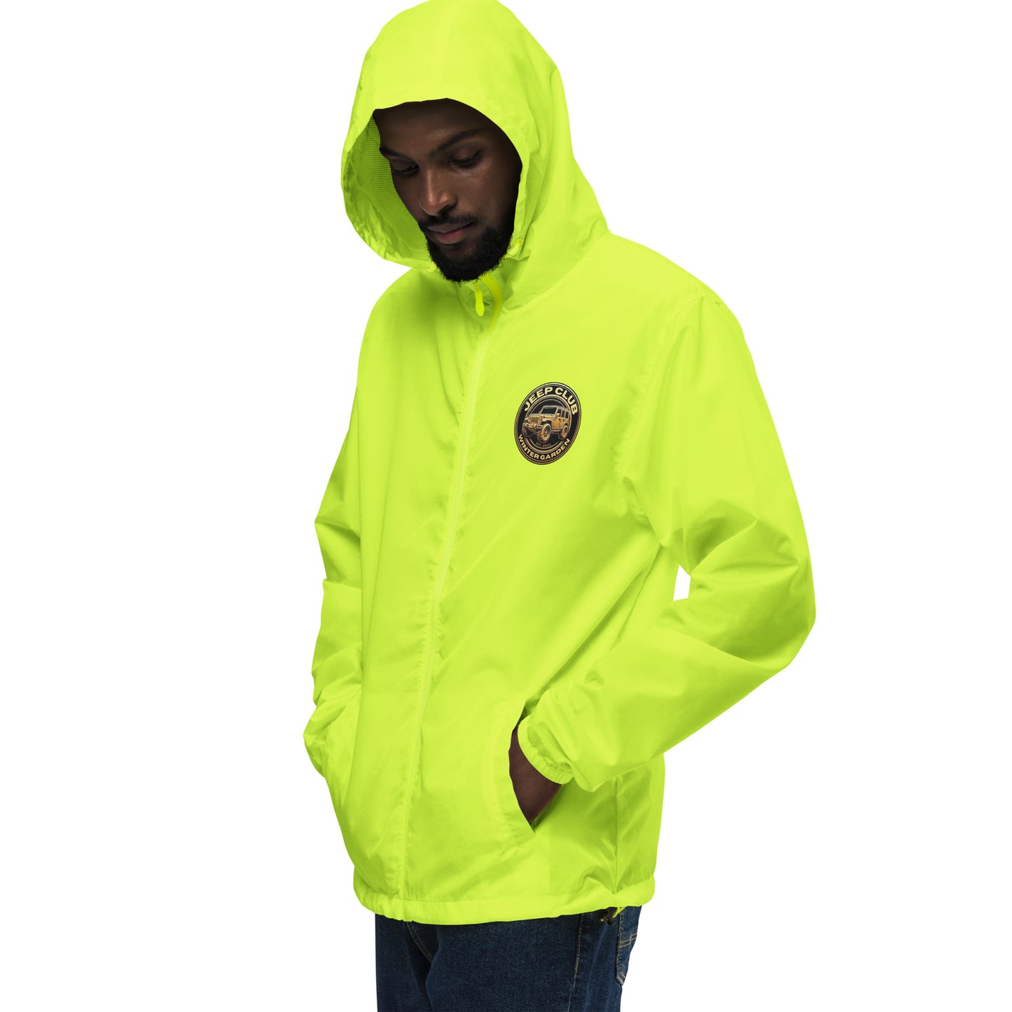 JCWG Unisex Lightweight Zip Up Windbreaker