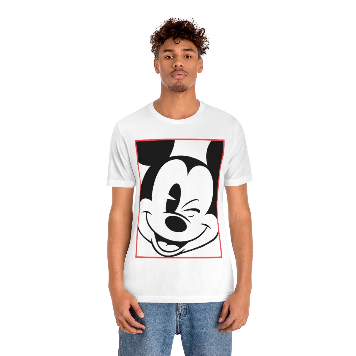 Winking Mickey Unisex T-Shirt | Family Vacation Tee | Mickey Mouse Shirt | Disney Tee | Disney World | Magic Kingdom | Disneyland