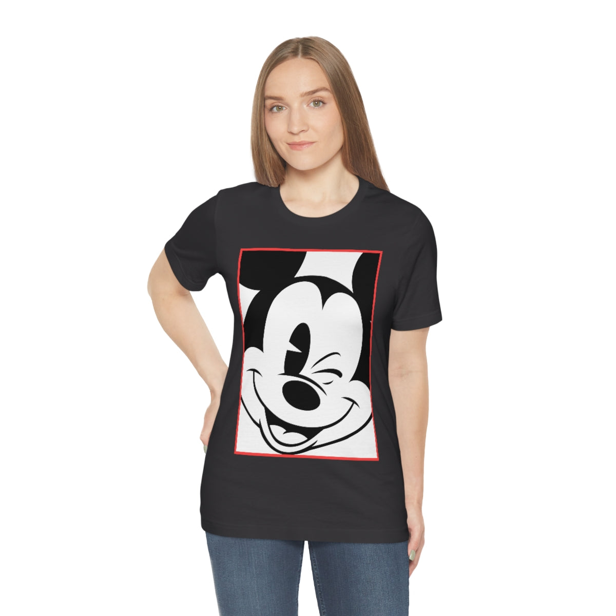 Winking Mickey Unisex T-Shirt | Family Vacation Tee | Mickey Mouse Shirt | Disney Tee | Disney World | Magic Kingdom | Disneyland