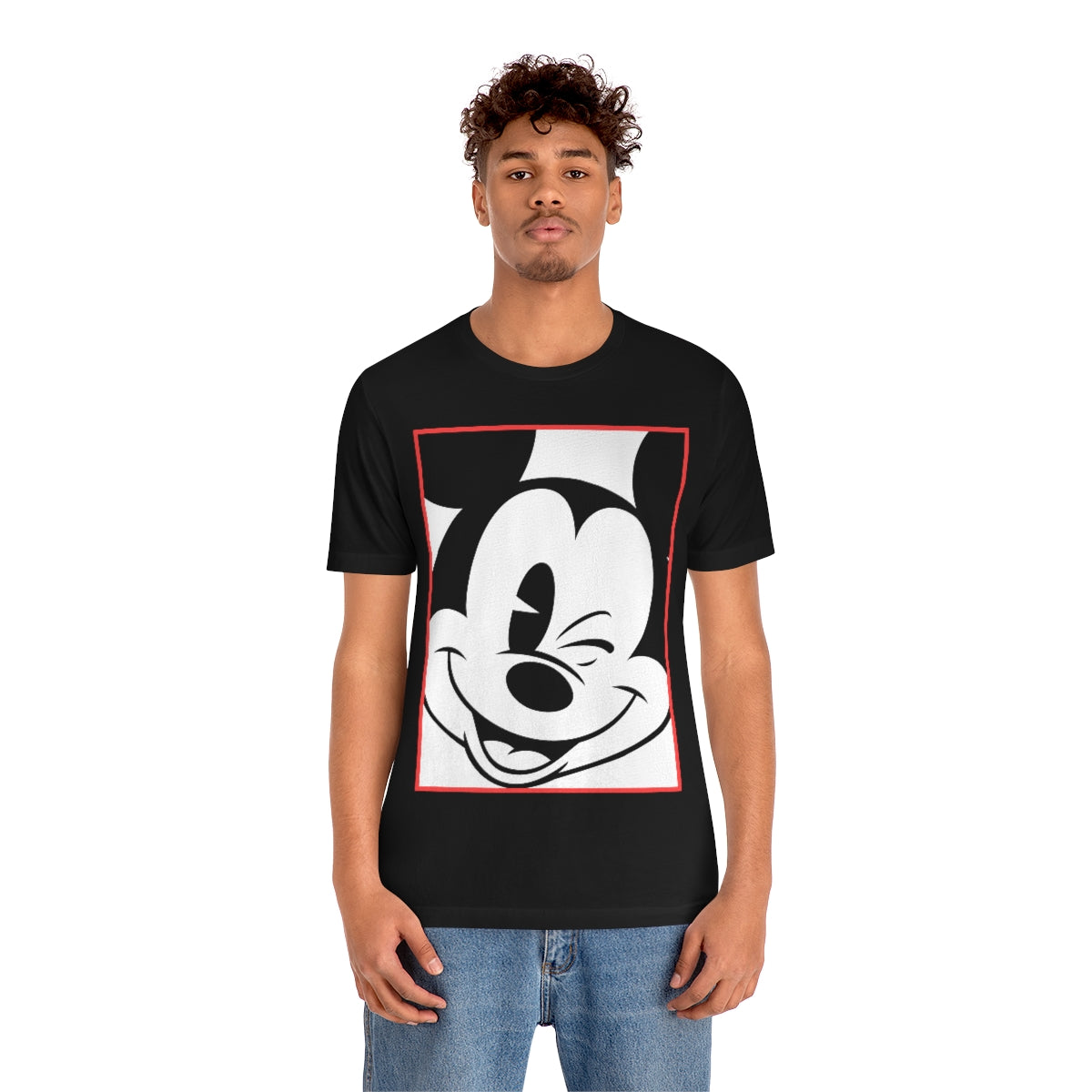 Winking Mickey Unisex T-Shirt | Family Vacation Tee | Mickey Mouse Shirt | Disney Tee | Disney World | Magic Kingdom | Disneyland