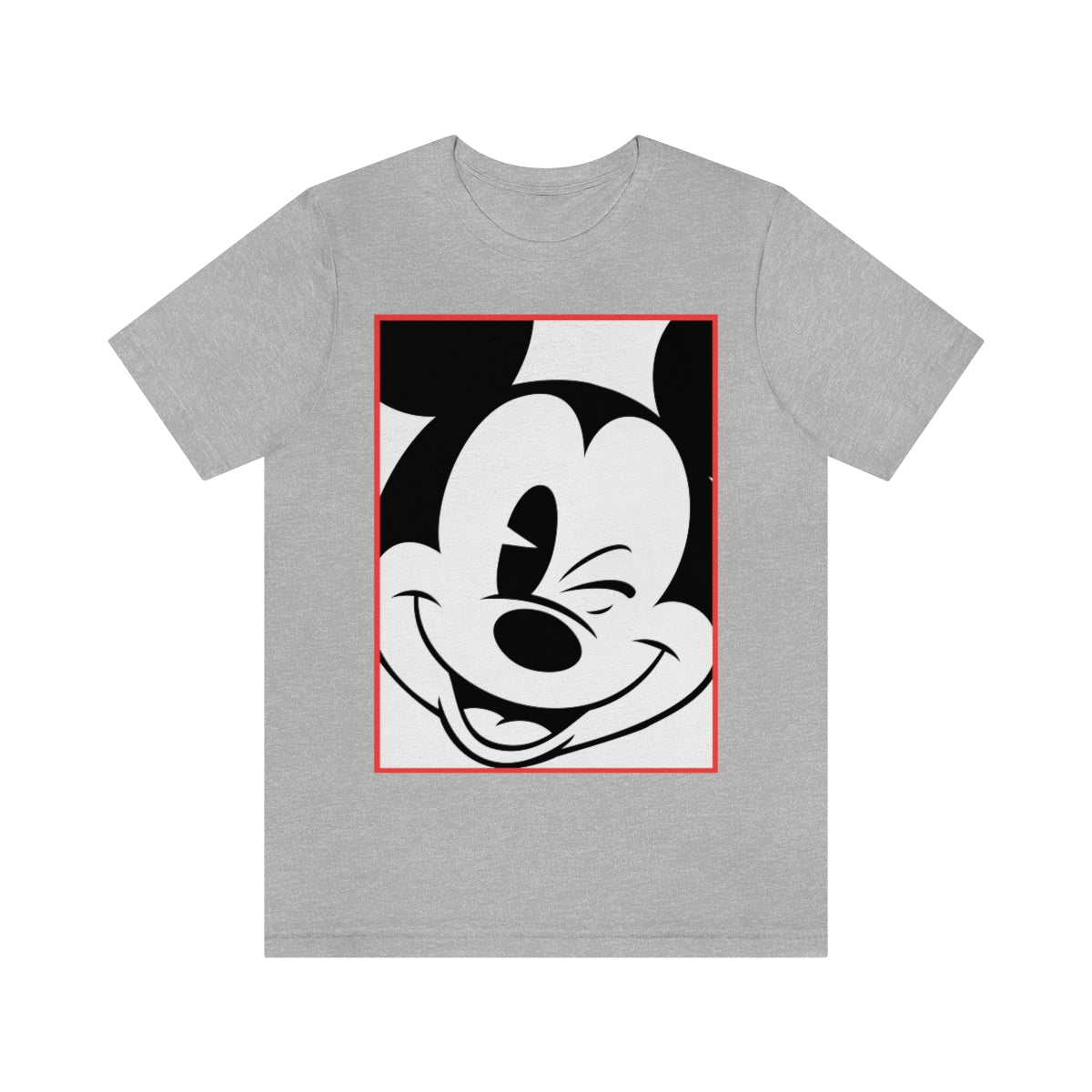 Winking Mickey Unisex T-Shirt | Family Vacation Tee | Mickey Mouse Shirt | Disney Tee | Disney World | Magic Kingdom | Disneyland