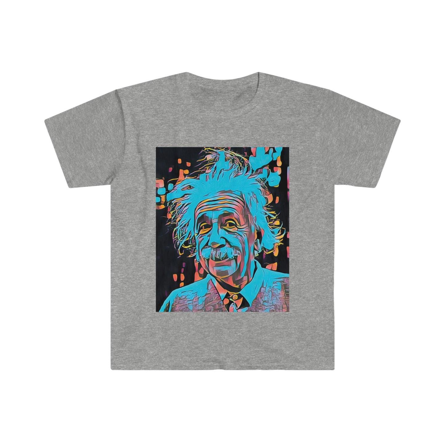 Albert Einstein Painting Tee | Icon Art | Einstein Shirt