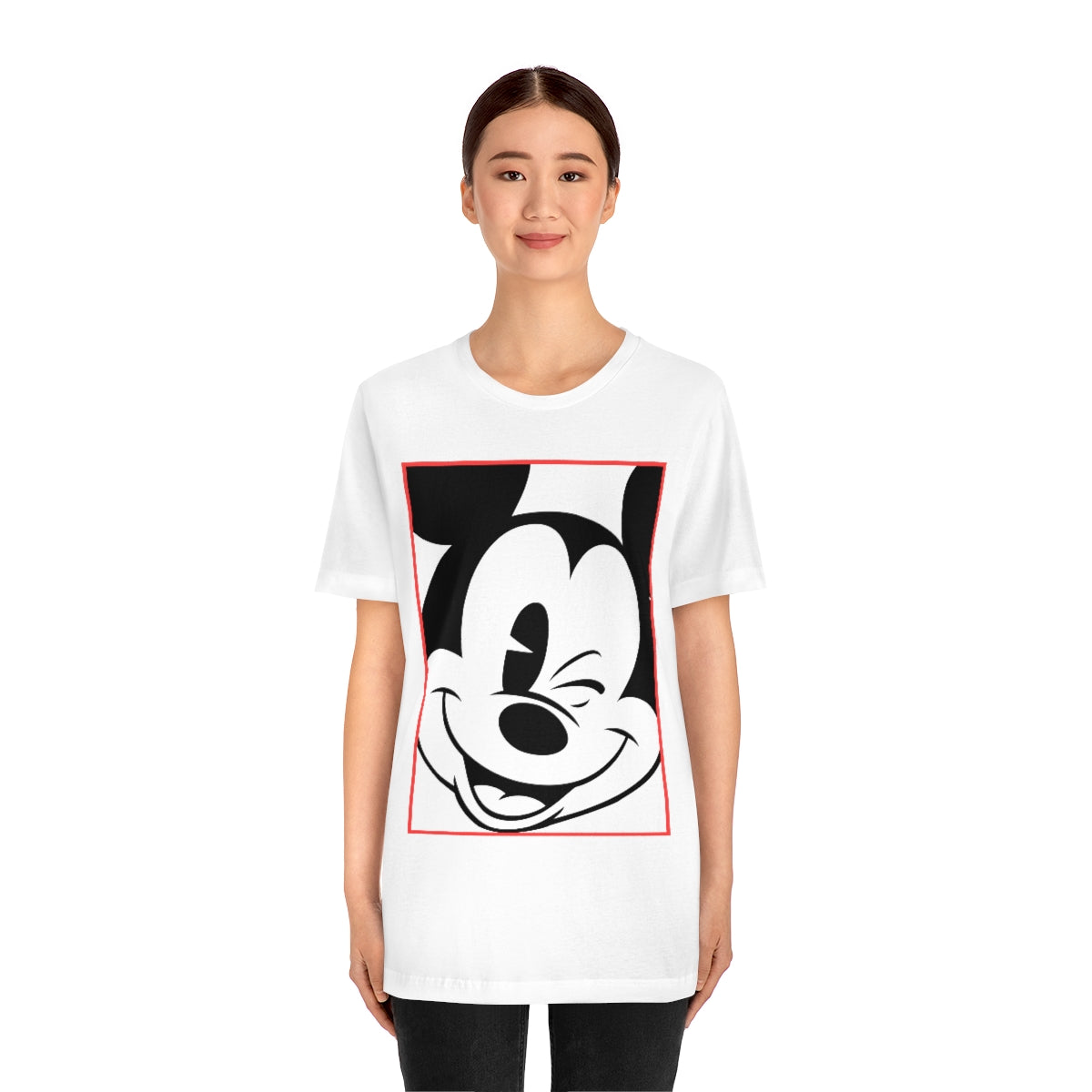 Winking Mickey Unisex T-Shirt | Family Vacation Tee | Mickey Mouse Shirt | Disney Tee | Disney World | Magic Kingdom | Disneyland