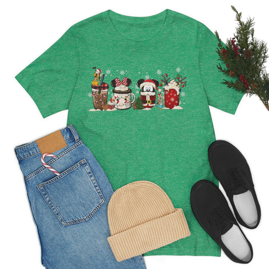 Disney Christmas Coffee | Cute Christmas Shirt | Classic Christmas Movie | Unisex Tshirt