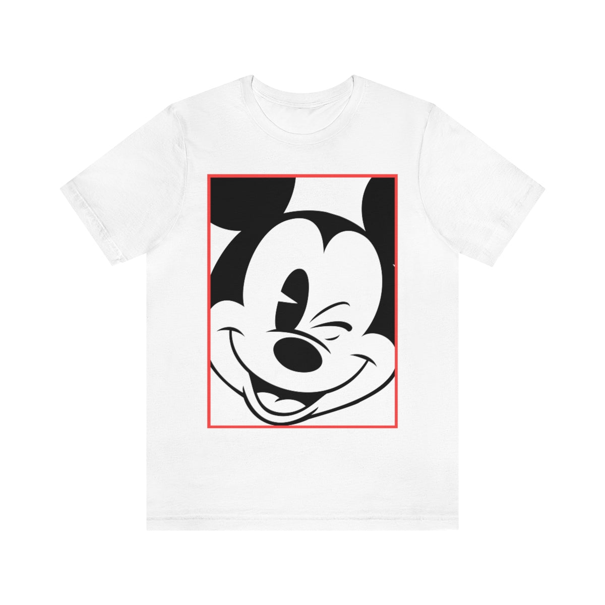 Winking Mickey Unisex T-Shirt | Family Vacation Tee | Mickey Mouse Shirt | Disney Tee | Disney World | Magic Kingdom | Disneyland