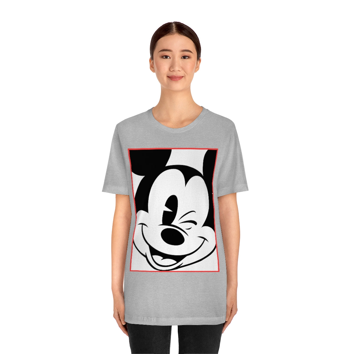 Winking Mickey Unisex T-Shirt | Family Vacation Tee | Mickey Mouse Shirt | Disney Tee | Disney World | Magic Kingdom | Disneyland