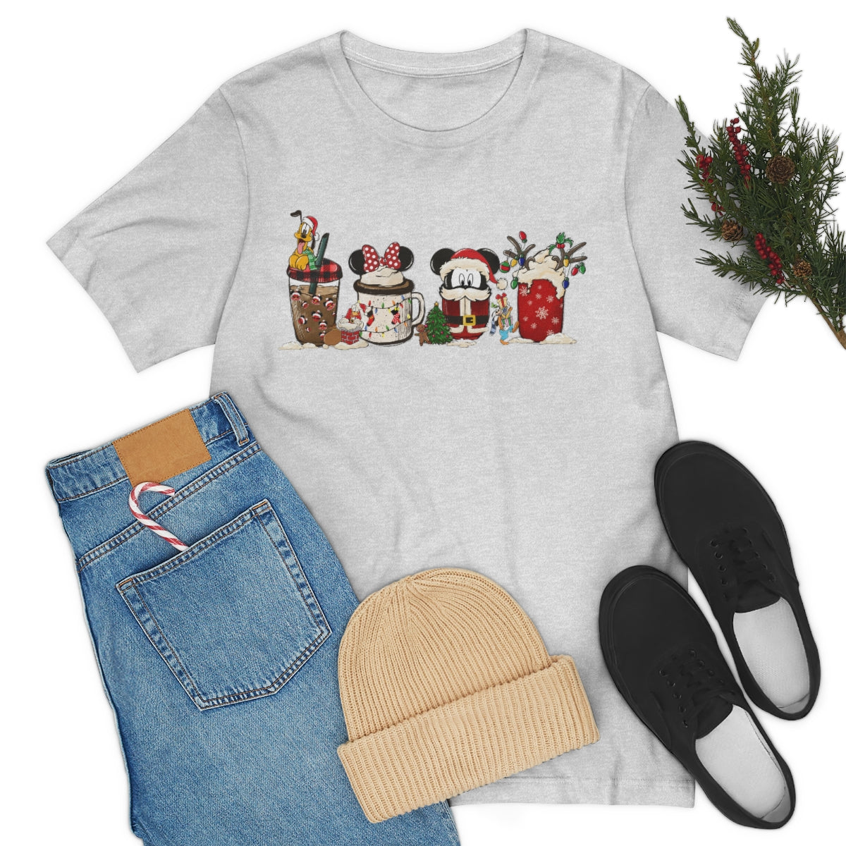 Disney Christmas Coffee | Cute Christmas Shirt | Classic Christmas Movie | Unisex Tshirt