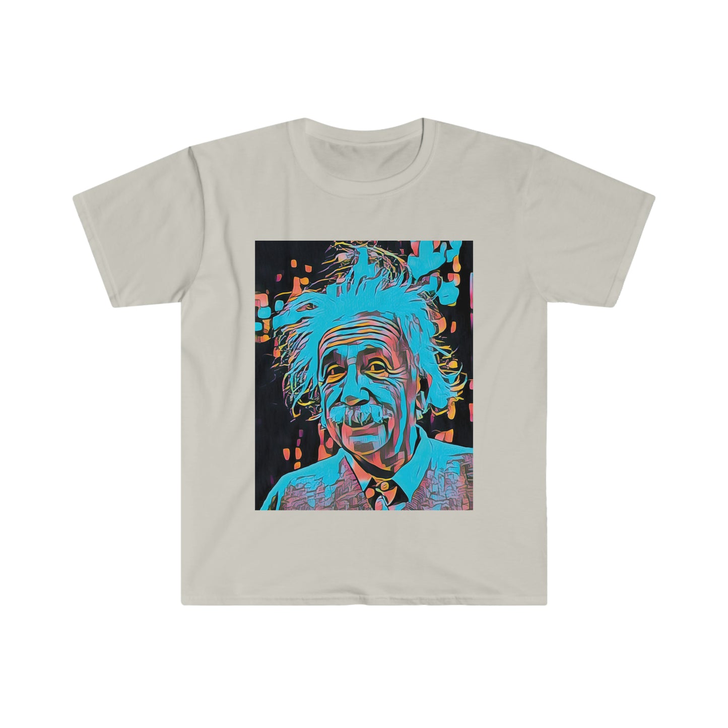 Albert Einstein Painting Tee | Icon Art | Einstein Shirt