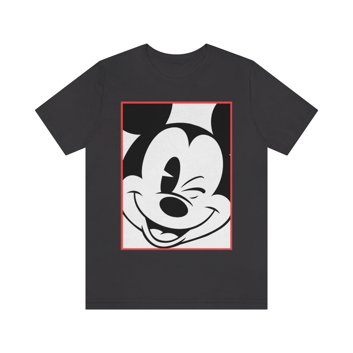 Winking Mickey Unisex T-Shirt | Family Vacation Tee | Mickey Mouse Shirt | Disney Tee | Disney World | Magic Kingdom | Disneyland