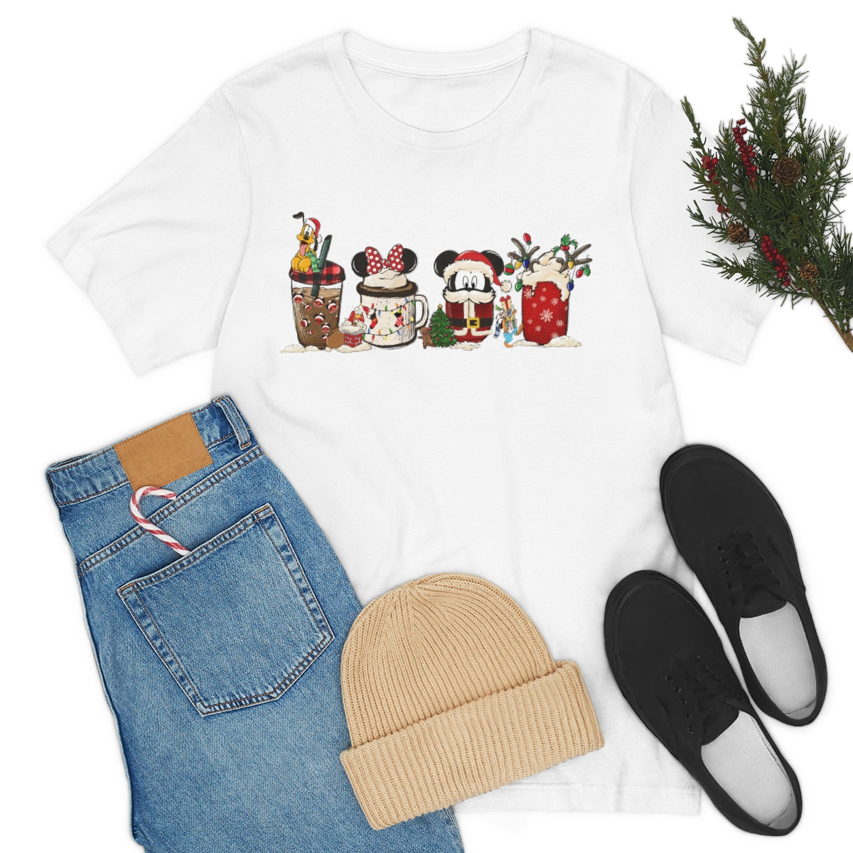 Disney Christmas Coffee | Cute Christmas Shirt | Classic Christmas Movie | Unisex Tshirt