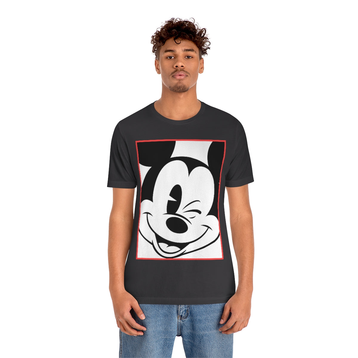 Winking Mickey Unisex T-Shirt | Family Vacation Tee | Mickey Mouse Shirt | Disney Tee | Disney World | Magic Kingdom | Disneyland