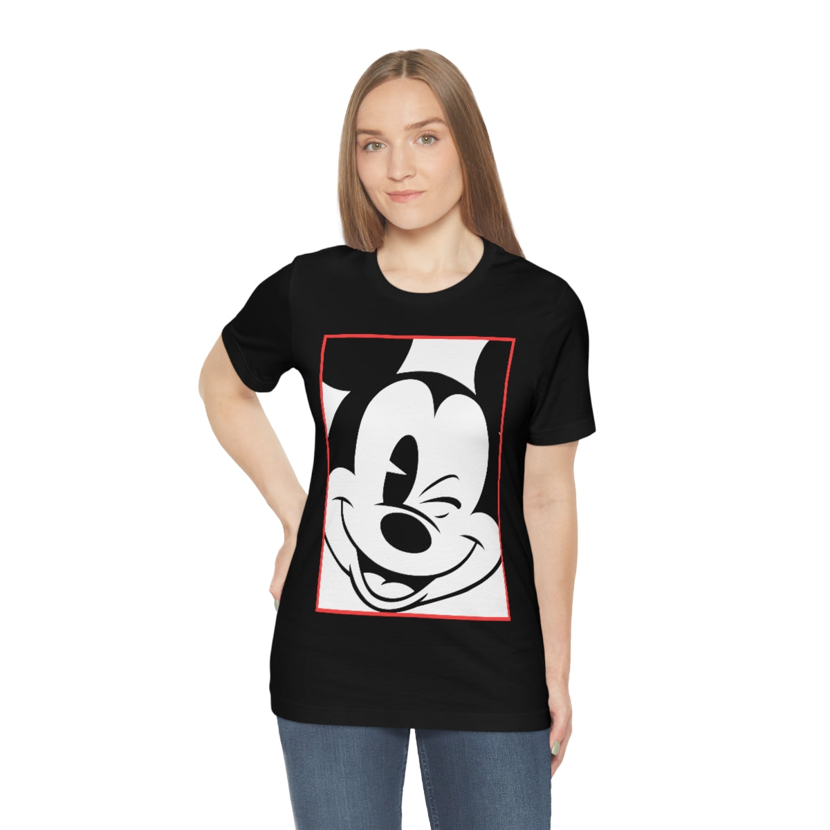 Winking Mickey Unisex T-Shirt | Family Vacation Tee | Mickey Mouse Shirt | Disney Tee | Disney World | Magic Kingdom | Disneyland