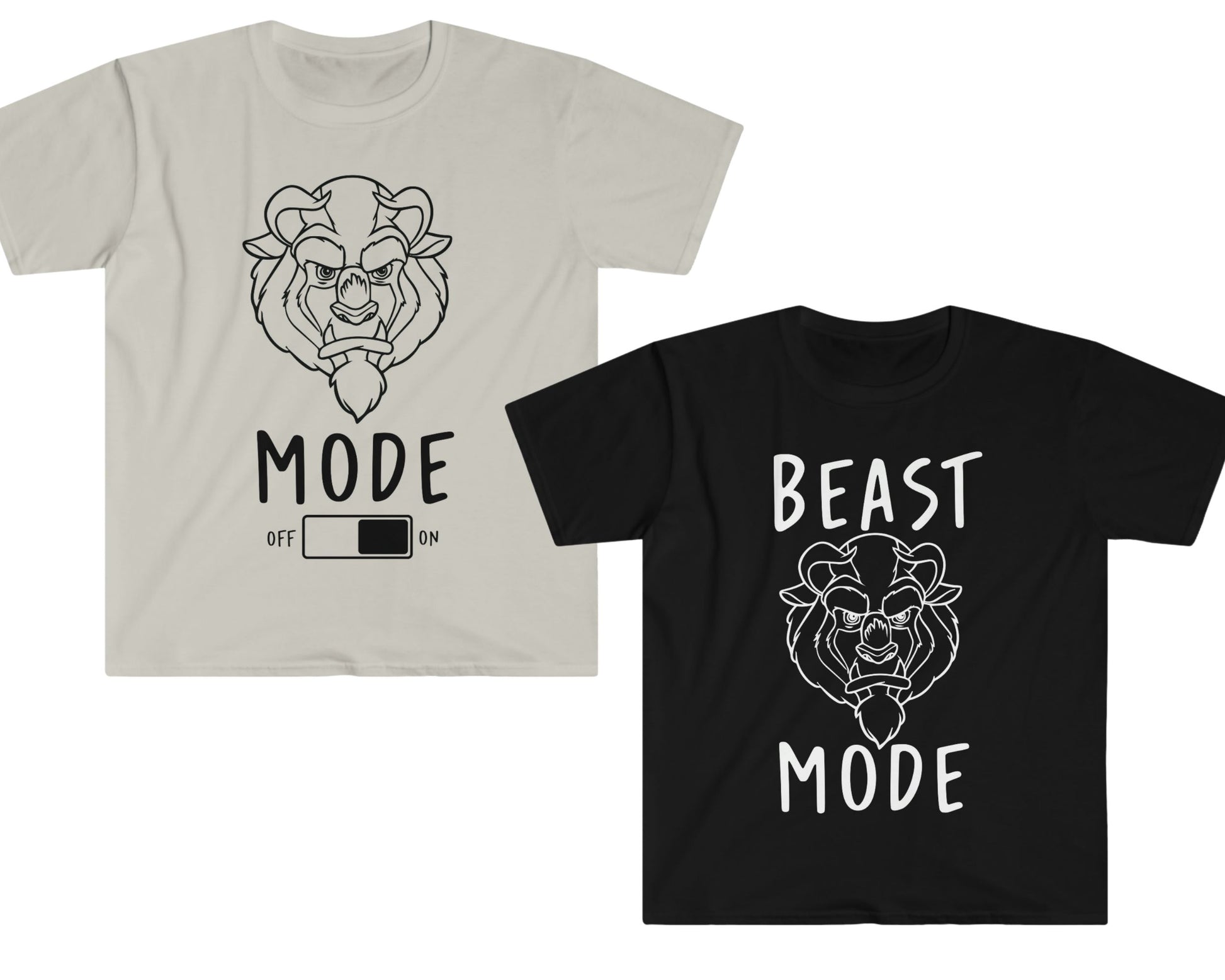 beast mode, mens disney shirt, gym shirt, disneyworld shirts, disney family shirts, disneyland shirt, beauty and the beast