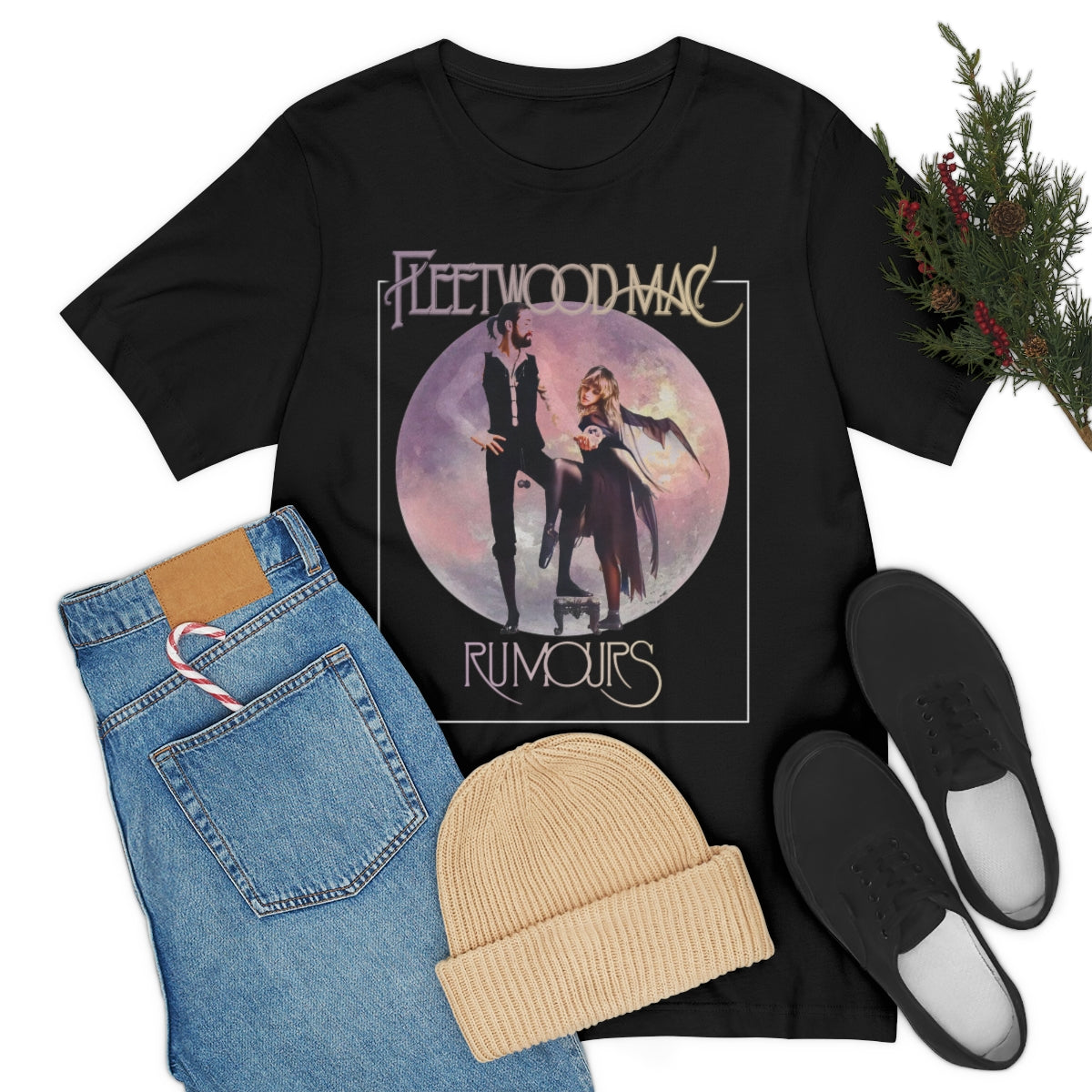 Fleetwood Mac Unisex T-Shirt | Rock Band Tee | Album Cover | Rumours