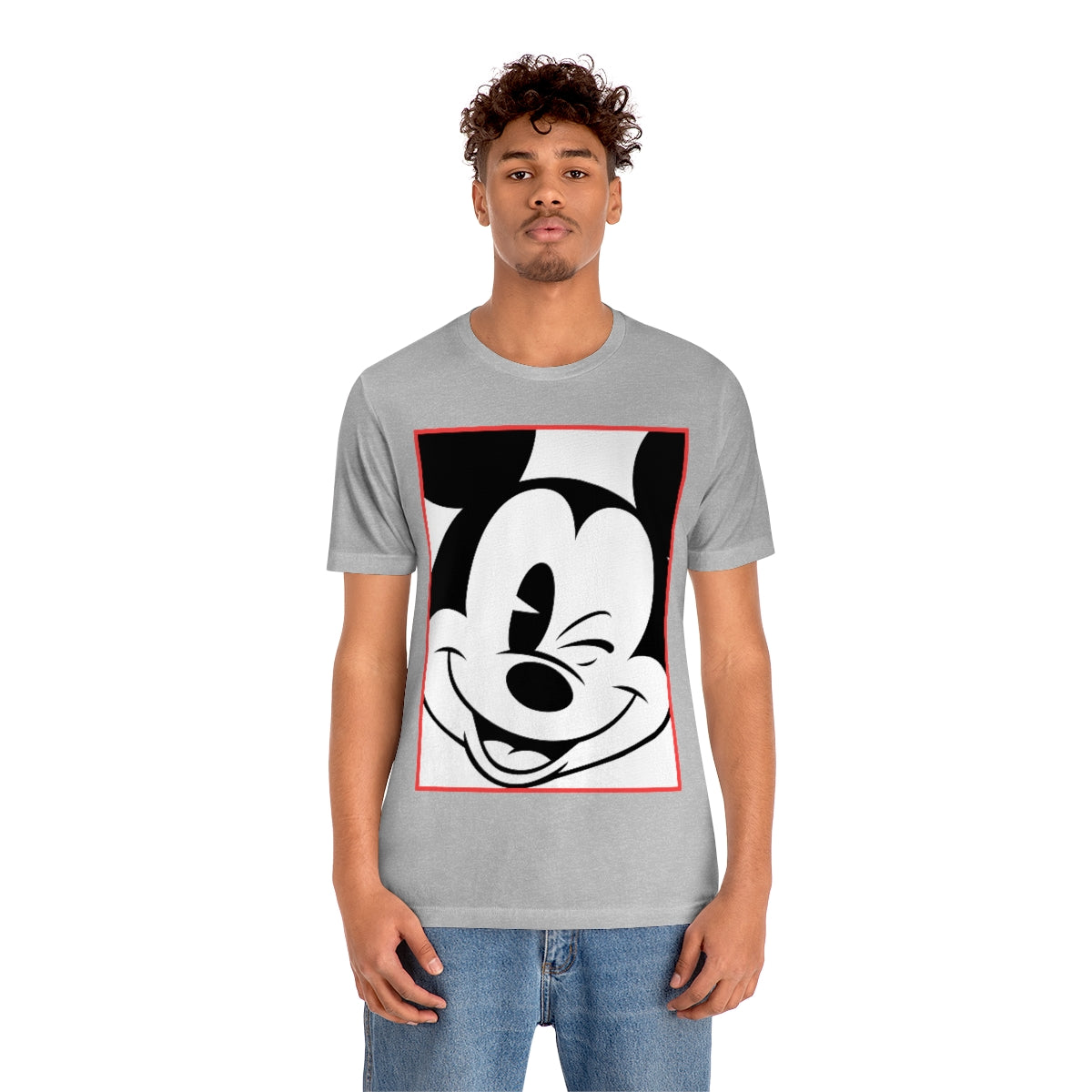 Winking Mickey Unisex T-Shirt | Family Vacation Tee | Mickey Mouse Shirt | Disney Tee | Disney World | Magic Kingdom | Disneyland