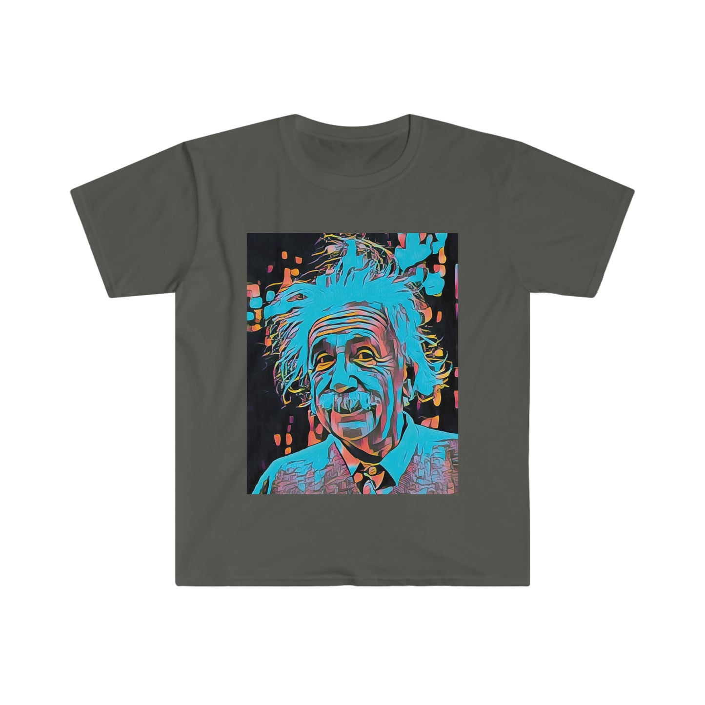 Albert Einstein Painting Tee | Icon Art | Einstein Shirt