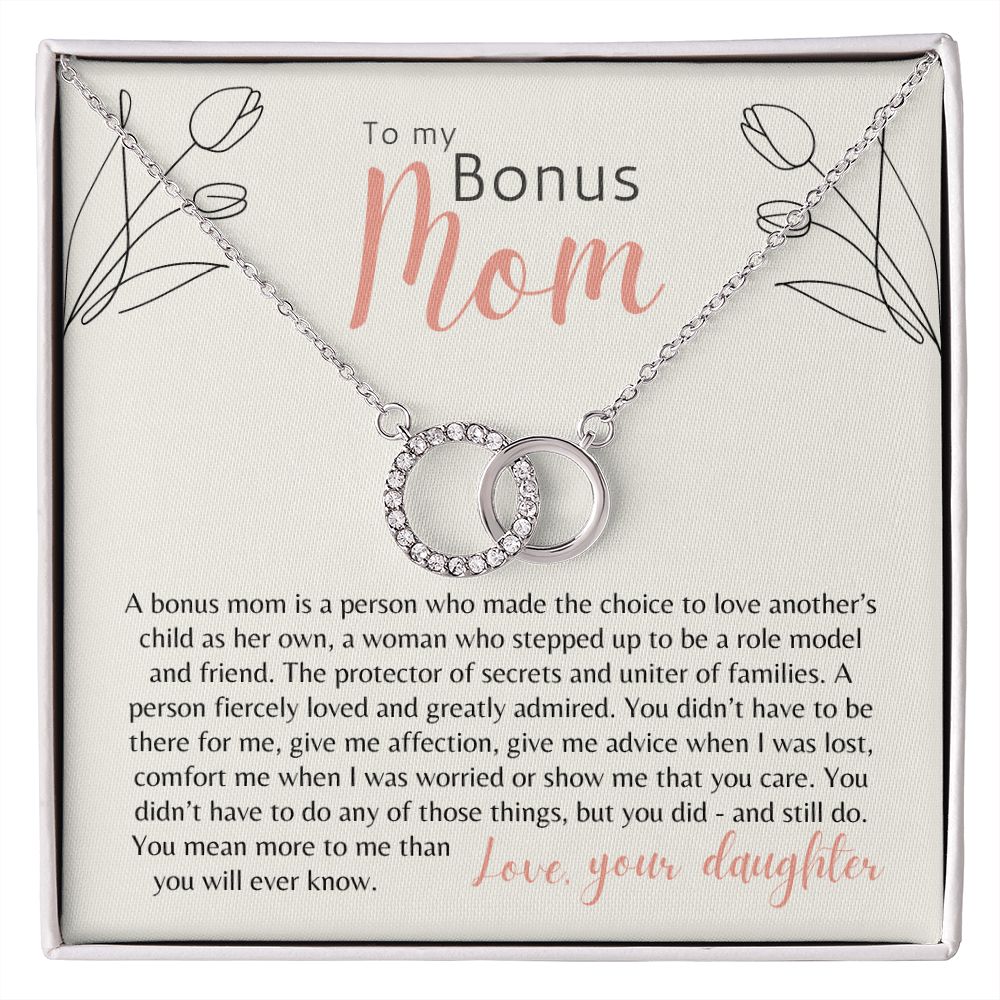 bonus mom gift, stepmom gift, stepmom birthday, Mother's Day gift, gift ideas for her, stepmom necklace