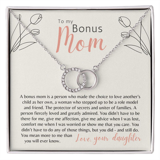 bonus mom gift, stepmom gift, stepmom birthday, Mother's Day gift, gift ideas for her, stepmom necklace