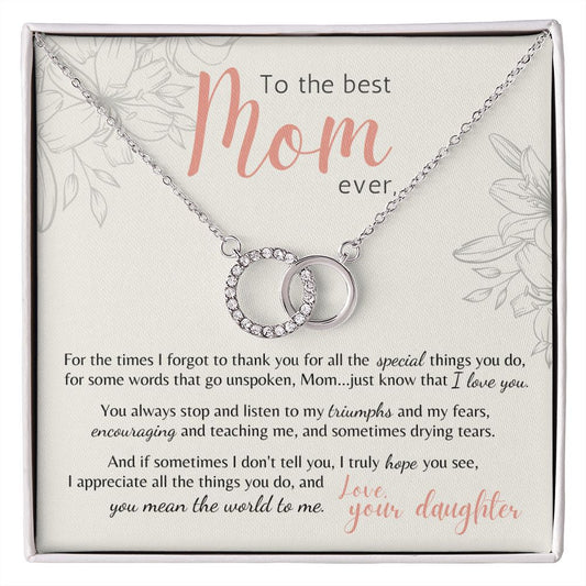 gift for mom, mom gift, mom necklace, to mom from daughter, mothers day gift, Mother's Day gift, 