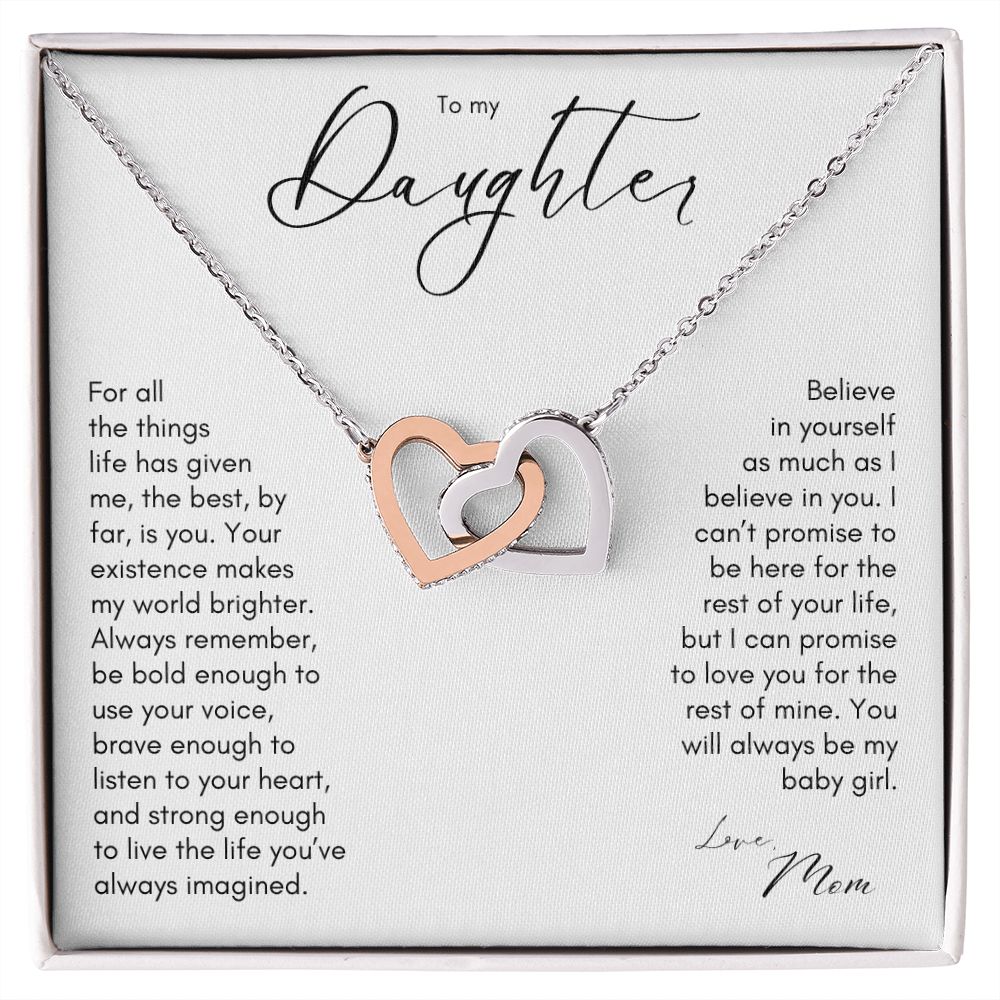 Gift for Daughter From Mom | Greatest Gift was You