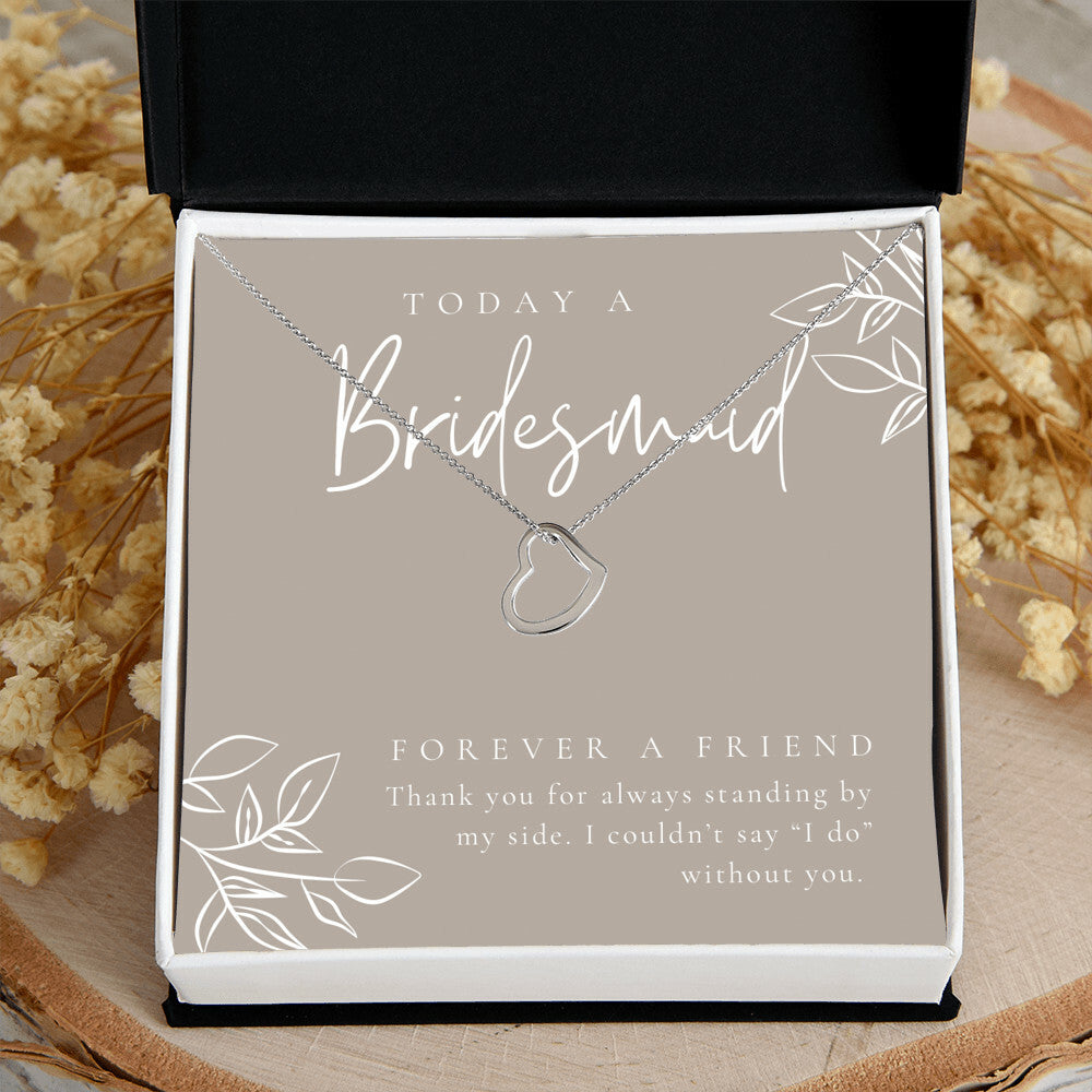 Gift for Bridesmaid from Bride | Forever a friend | Girl Friends | Bride Squad | Wedding Party Gifts