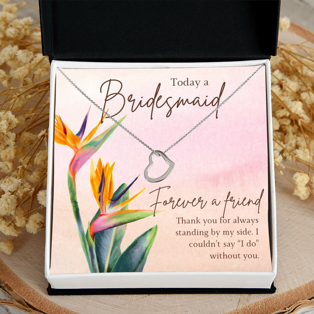 Gift for Bridesmaid from Bride | Forever a friend | Girl Friends | Bride Squad | Wedding Party Gifts