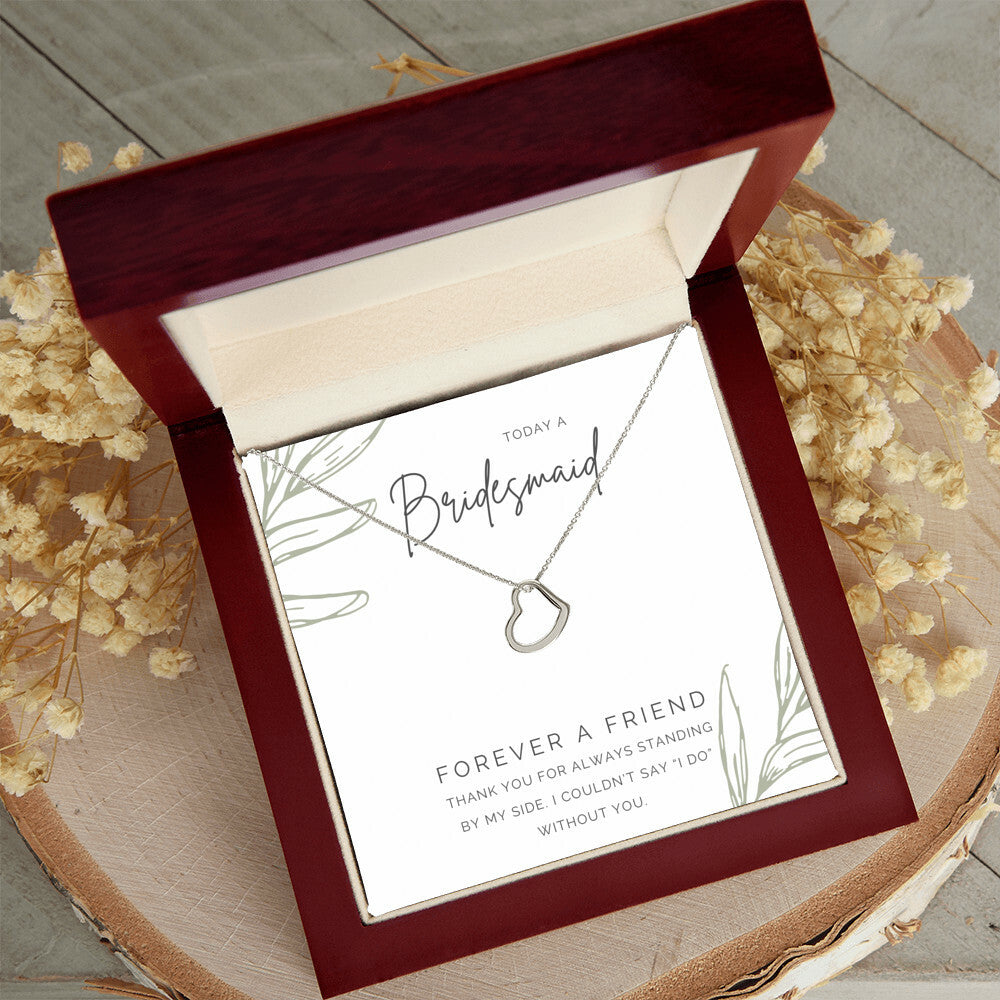 Gift for Bridesmaid from Bride | Forever a friend | Girl Friends | Bride Squad | Wedding Party Gifts