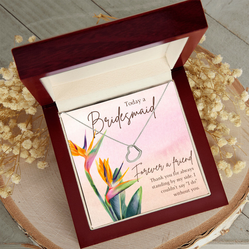 Gift for Bridesmaid from Bride | Forever a friend | Girl Friends | Bride Squad | Wedding Party Gifts