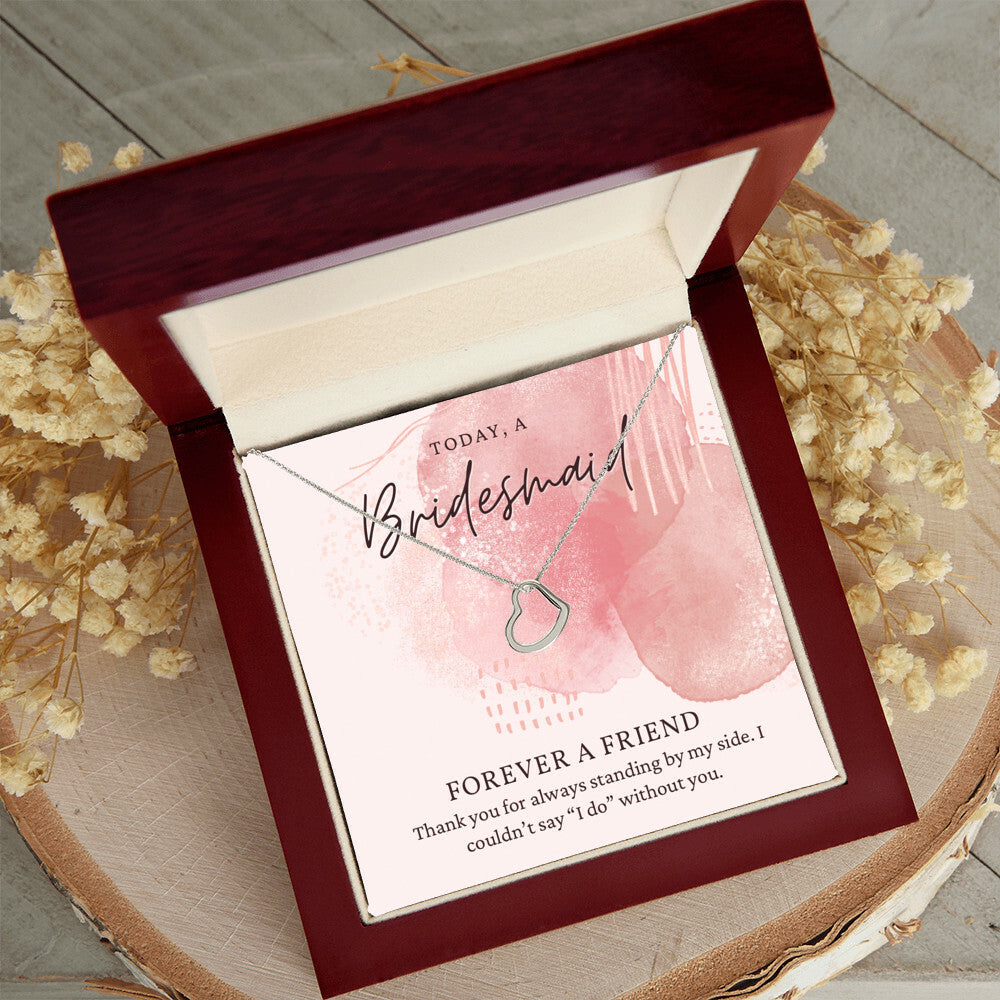 Gift for Bridesmaid from Bride | Forever a friend | Girl Friends | Bride Squad | Wedding Party Gifts