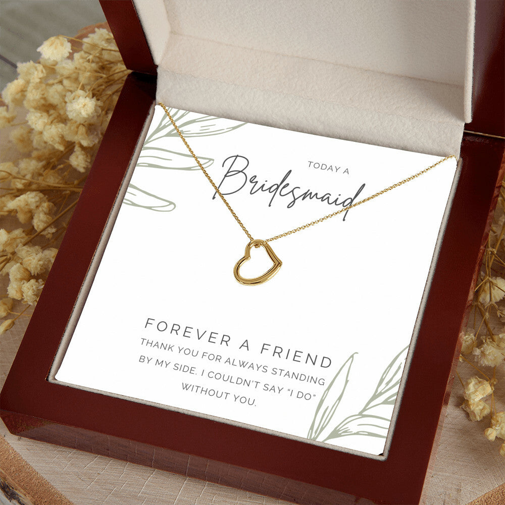 Gift for Bridesmaid from Bride | Forever a friend | Girl Friends | Bride Squad | Wedding Party Gifts