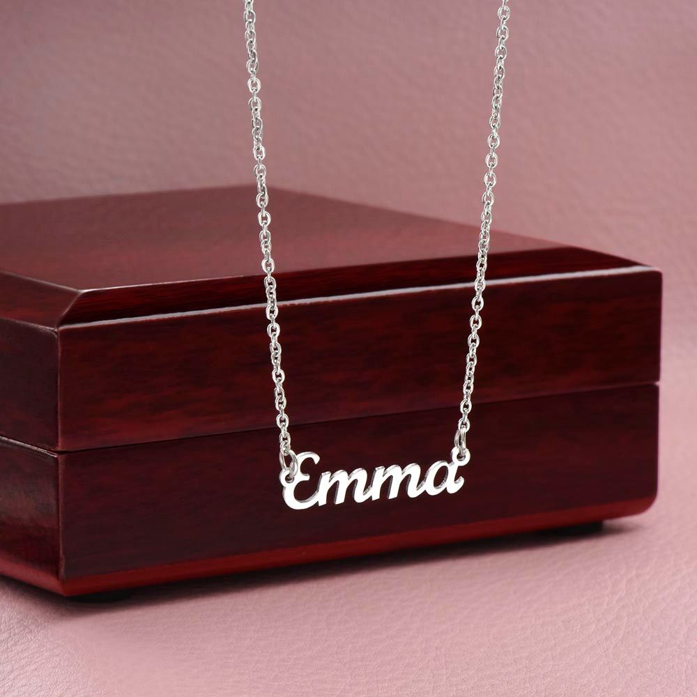 My Forever Valentine | My Favorite Everything | Personalized Name Necklace | Valentines Gift