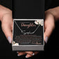 To My Beautiful Daughter | You Are So Loved | Signature Name Necklace