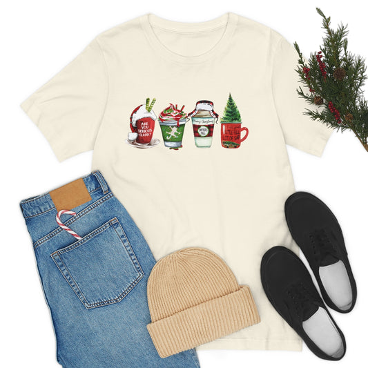 Christmas Vacation Coffee Tee | Cute Christmas Shirt | You Serious Clark | Griswold Shirt | Unisex T-shirt