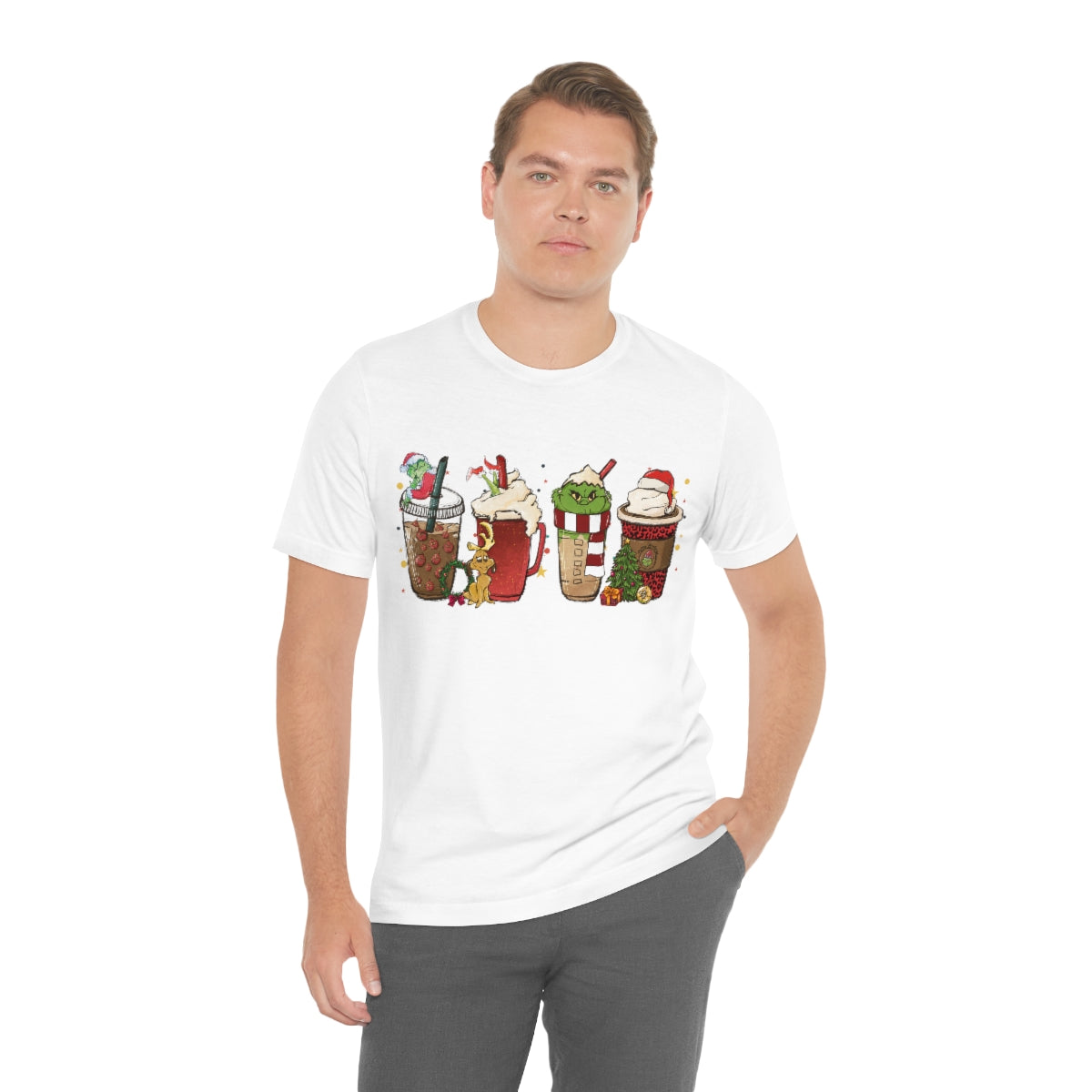 Grinch Christmas Coffee | Cute Christmas Shirt | Classic Christmas Movie | Unisex Tshirt