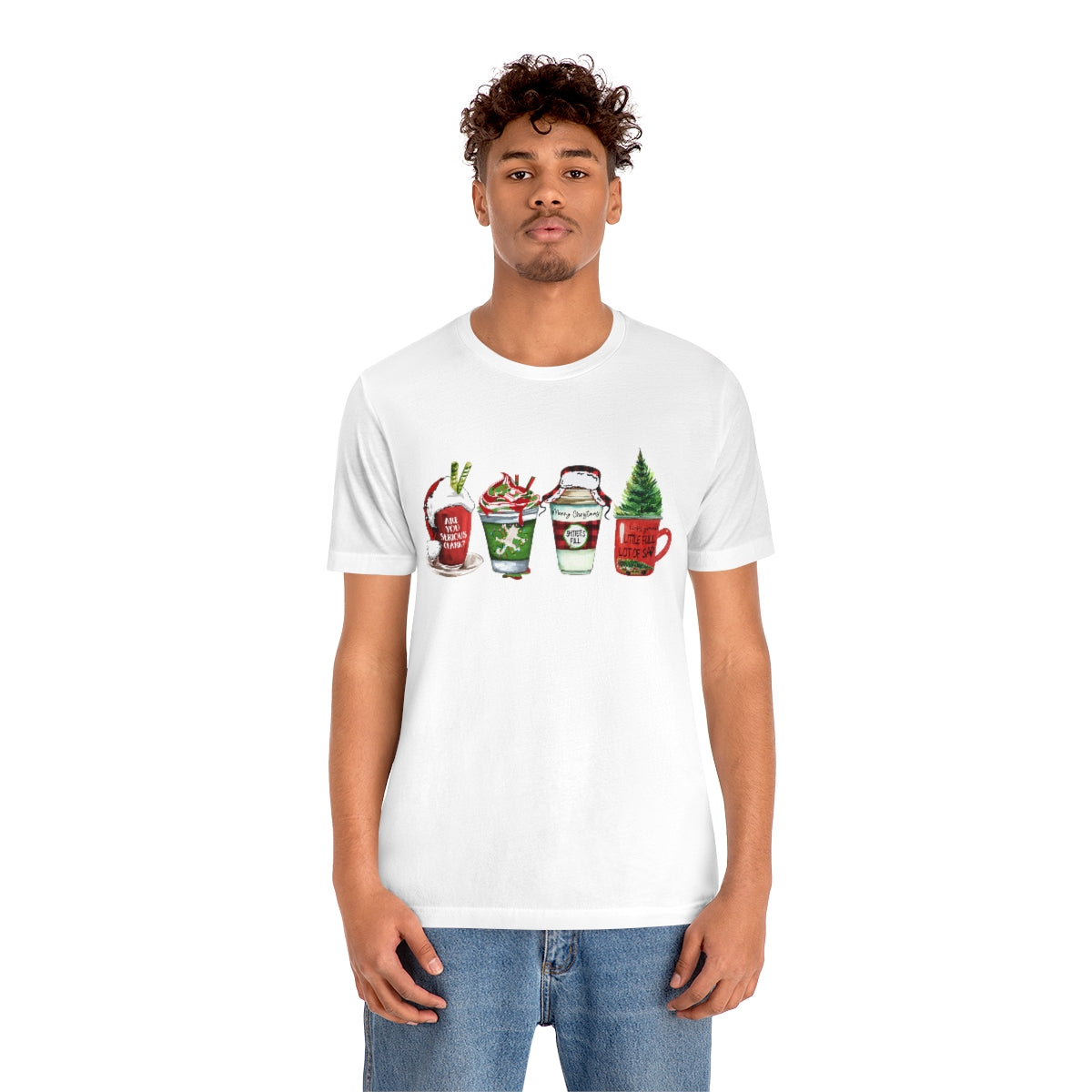 Christmas Vacation Coffee Tee | Cute Christmas Shirt | You Serious Clark | Griswold Shirt | Unisex T-shirt