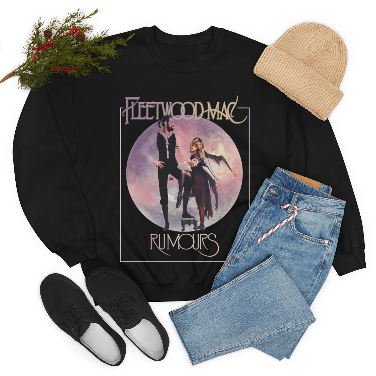 Fleetwood Mac Unisex SweatShirt | Rock Band Tee | Album Cover | Rumours