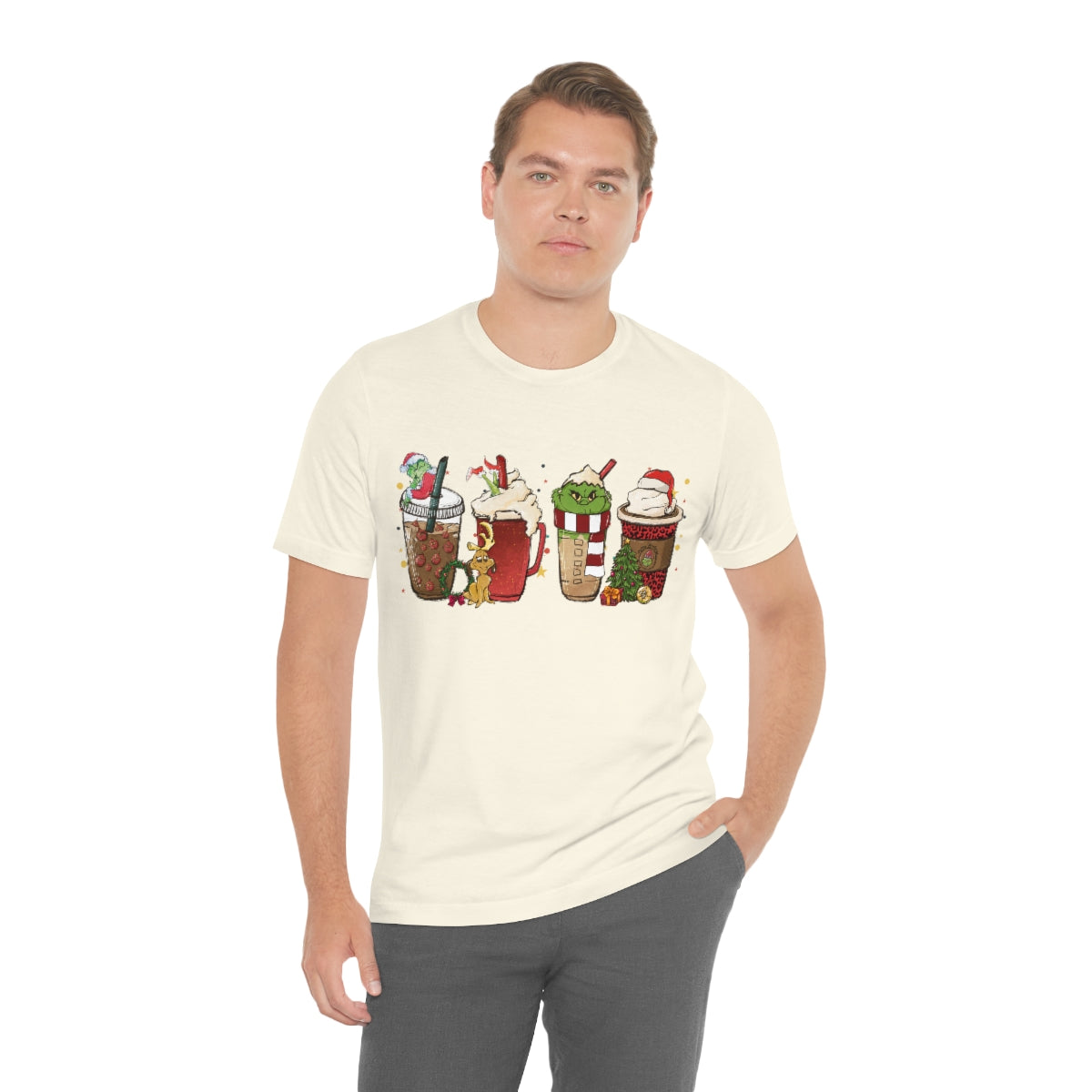 Grinch Christmas Coffee | Cute Christmas Shirt | Classic Christmas Movie | Unisex Tshirt