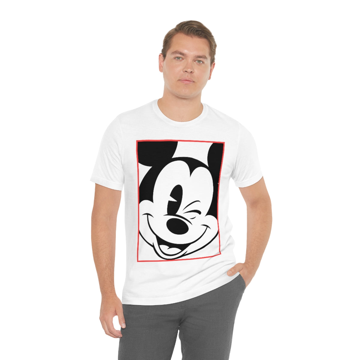 Winking Mickey Unisex T-Shirt | Family Vacation Tee | Mickey Mouse Shirt | Disney Tee | Disney World | Magic Kingdom | Disneyland