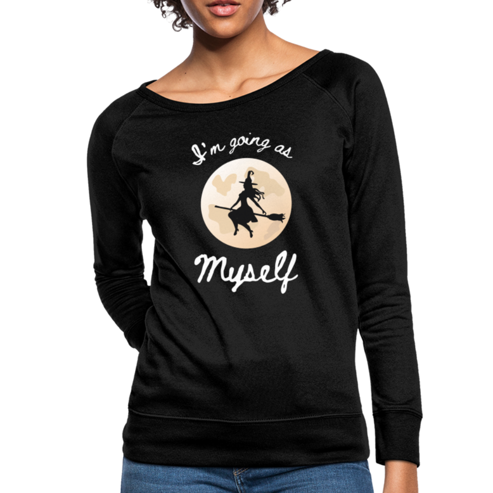 I'm Going As Myself | Witch | Halloween Sweatshirt - black