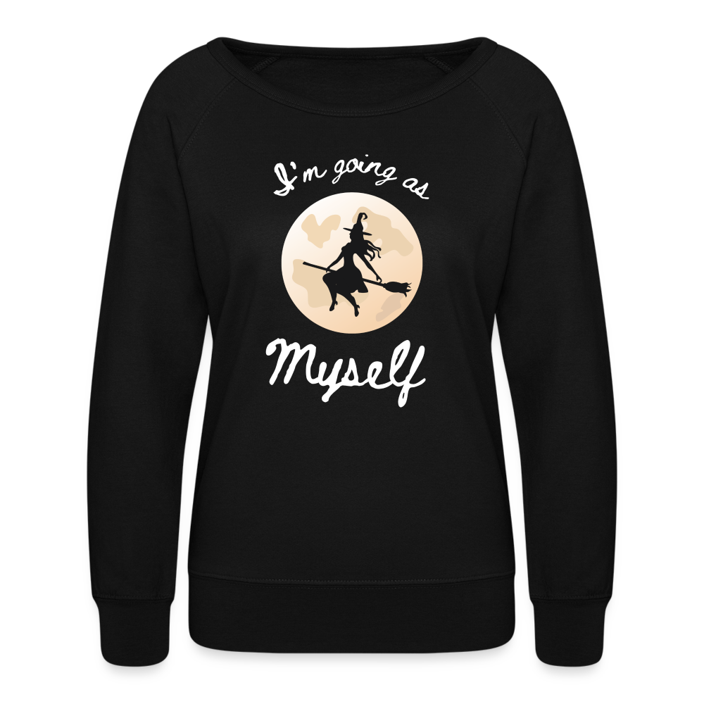 I'm Going As Myself | Witch | Halloween Sweatshirt - black