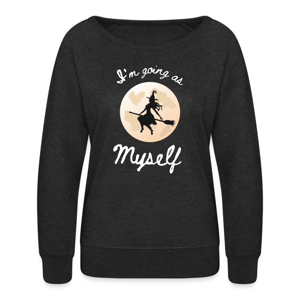 I'm Going As Myself | Witch | Halloween Sweatshirt - heather black